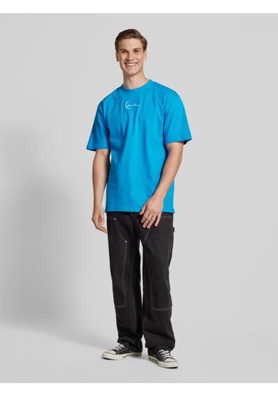 Футболка оверсайз с принтом этикетки