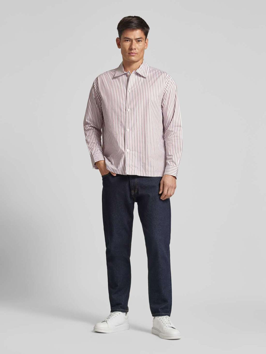 Куртка-рубашка классического кроя с воротником «Кент» RICCO