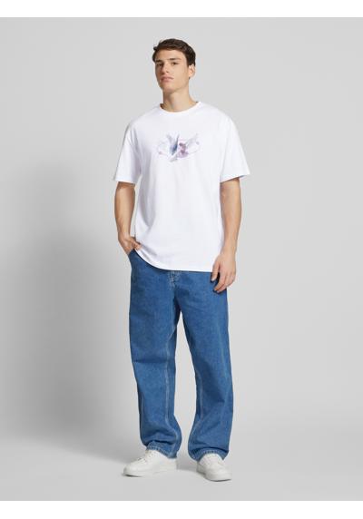 Футболка с мотивным принтом VIVE LE LIBERTÉ