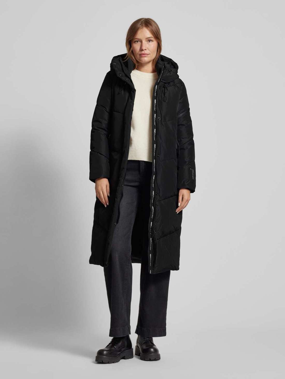 Стеганое пальто на двусторонней молнии SONJE5