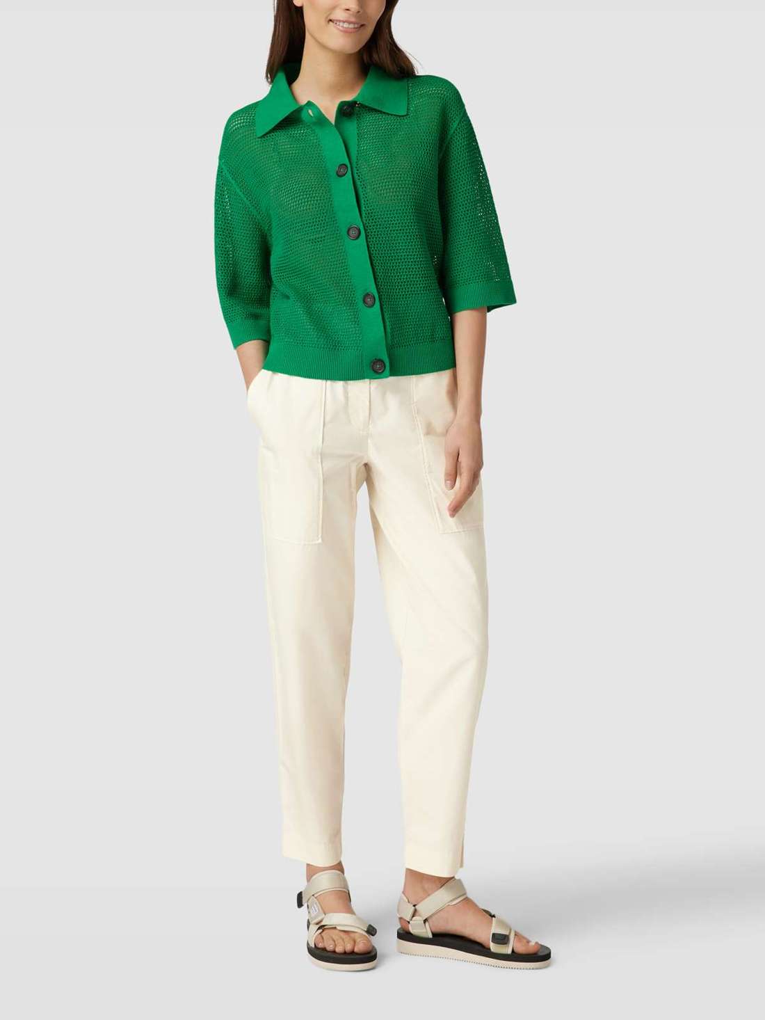 Брюки с французскими боковыми карманами