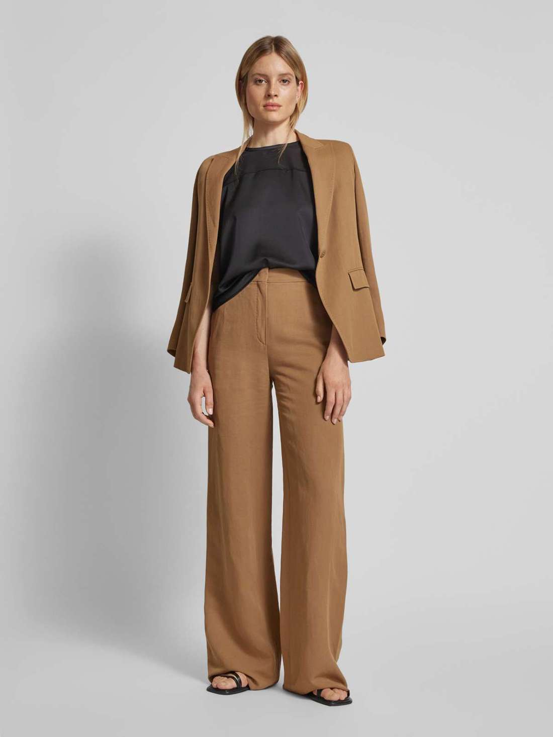 Блузка-рубашка с круглым вырезом VIELLETTE