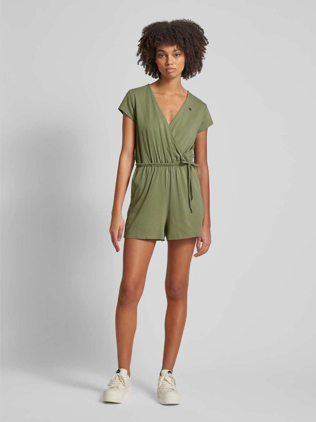 Комбинезон с запахом Sharna