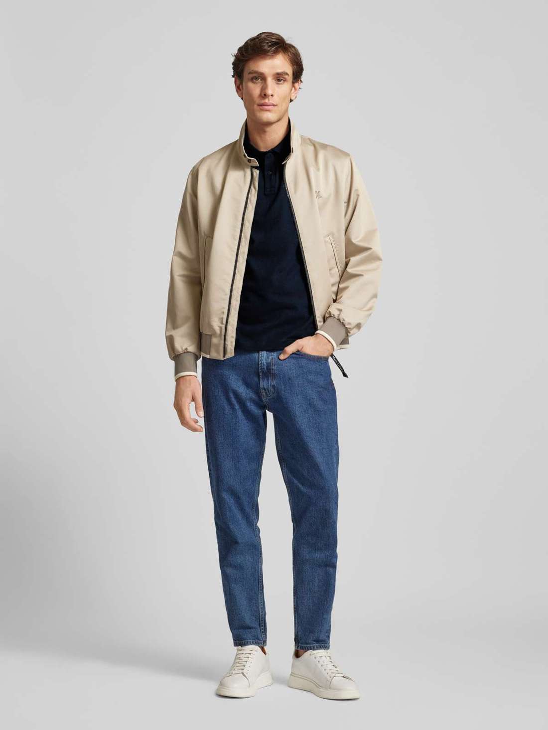 Рубашка-поло с лейблом