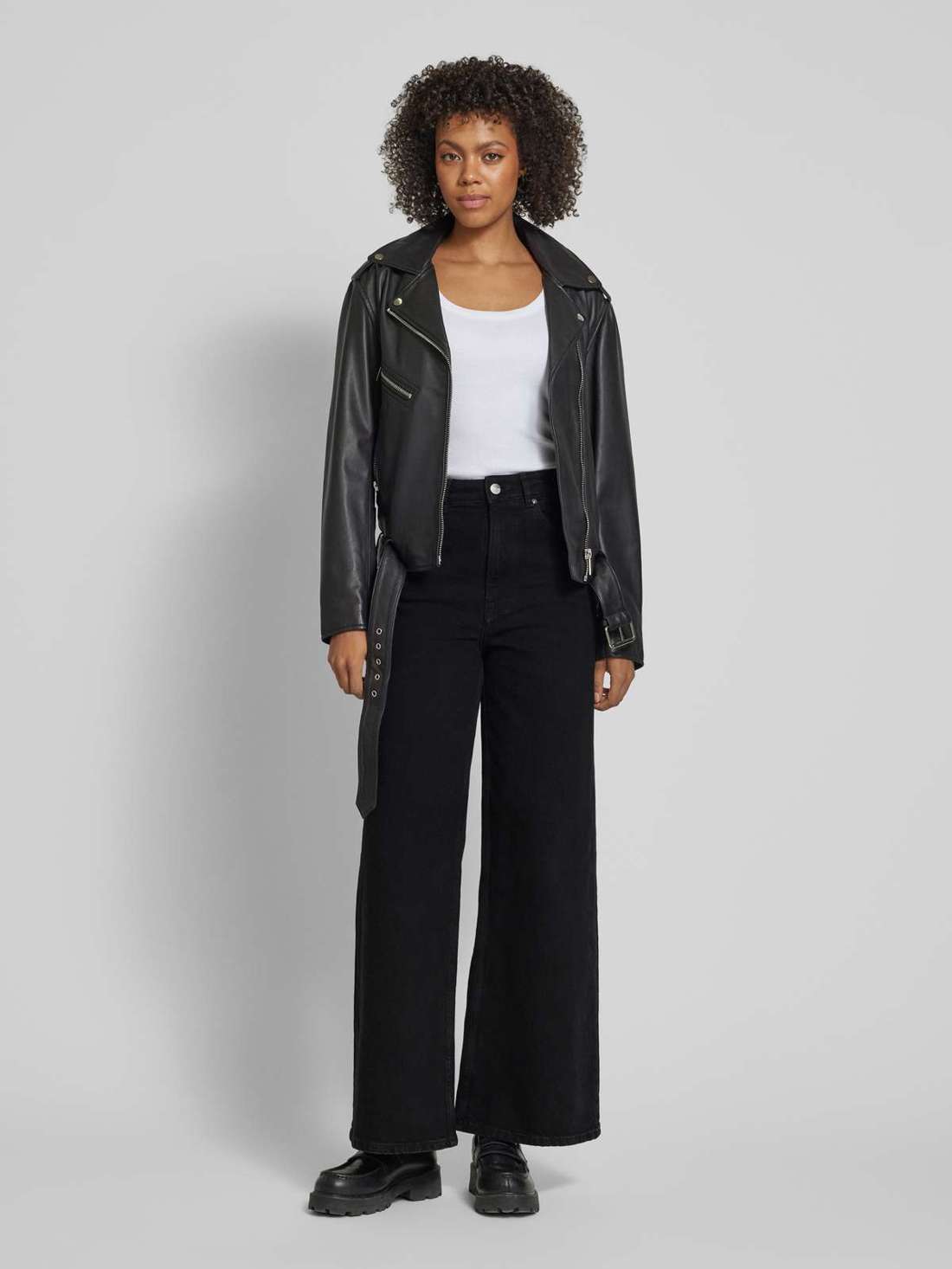 Расклешенные джинсы с пятью карманами PRIJANKA