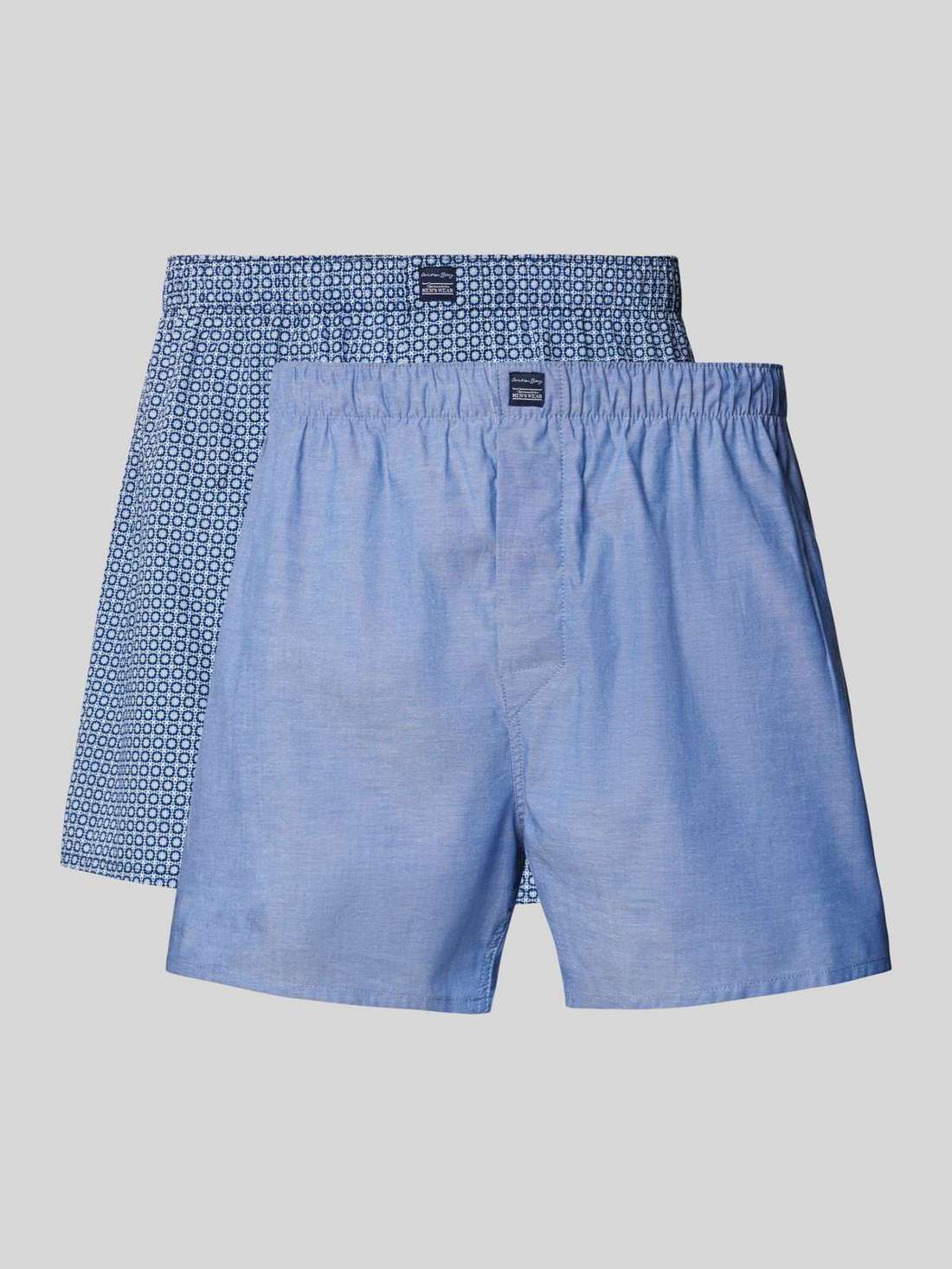 Боксеры с эластичным поясом, в упаковке 2 шт