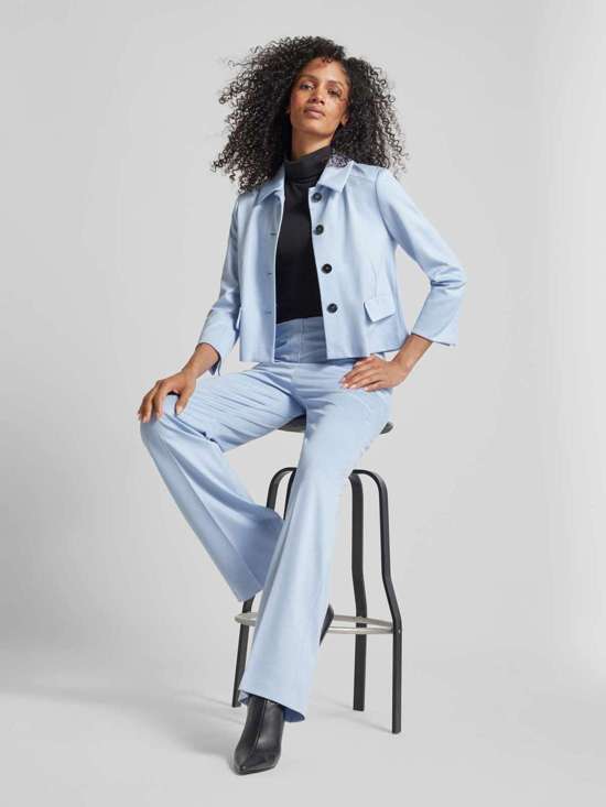 Блейзер с планкой на пуговицах