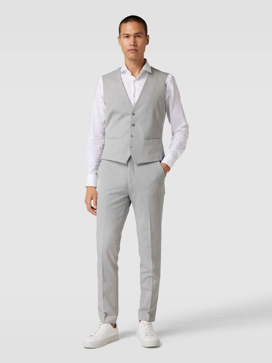 Жилет со сплошным узором