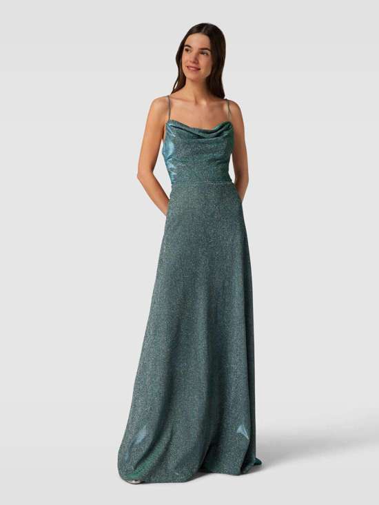 Платье миди с декоративной отделкой