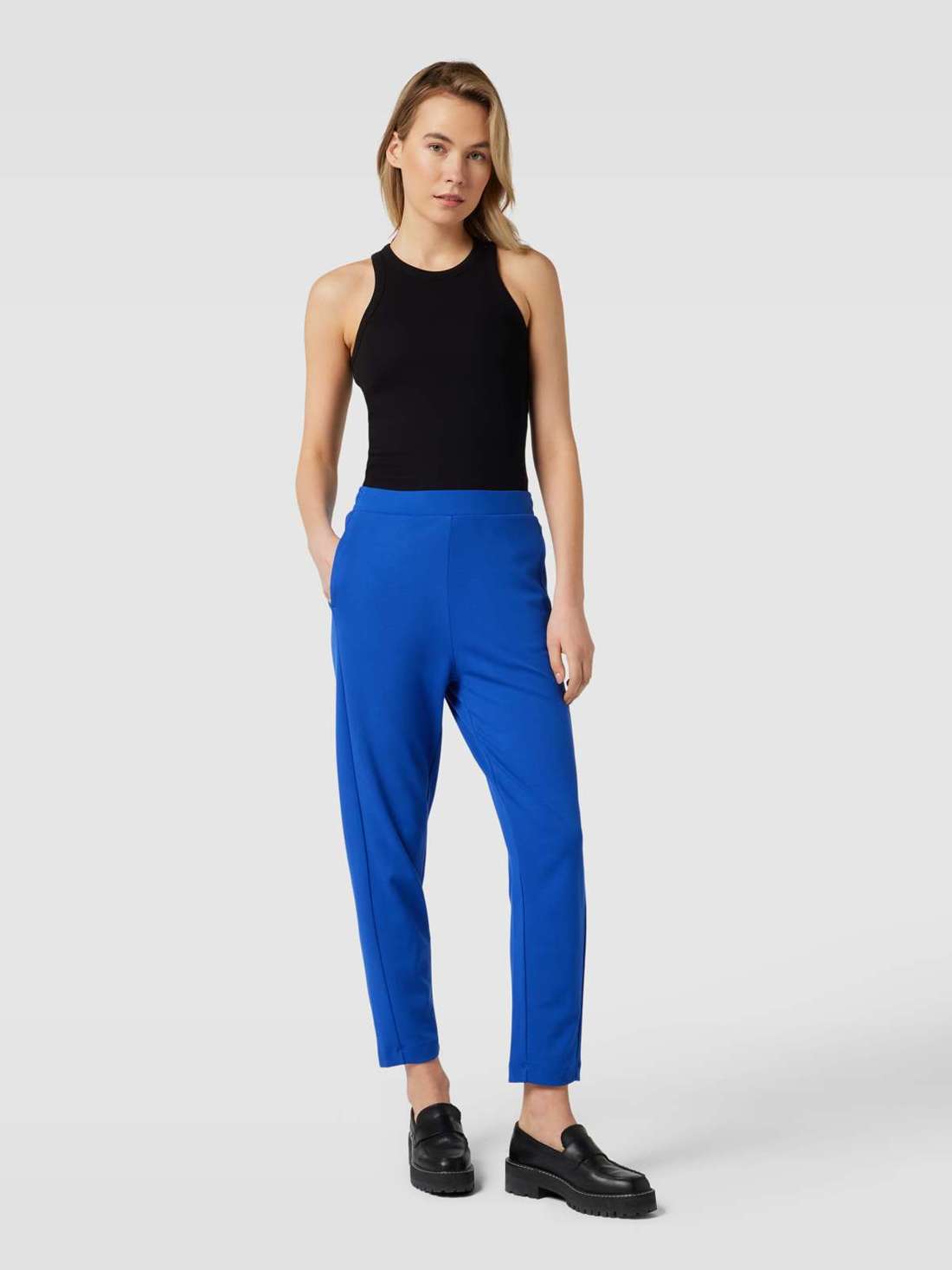 Майка с ребристыми манжетами KANITAA