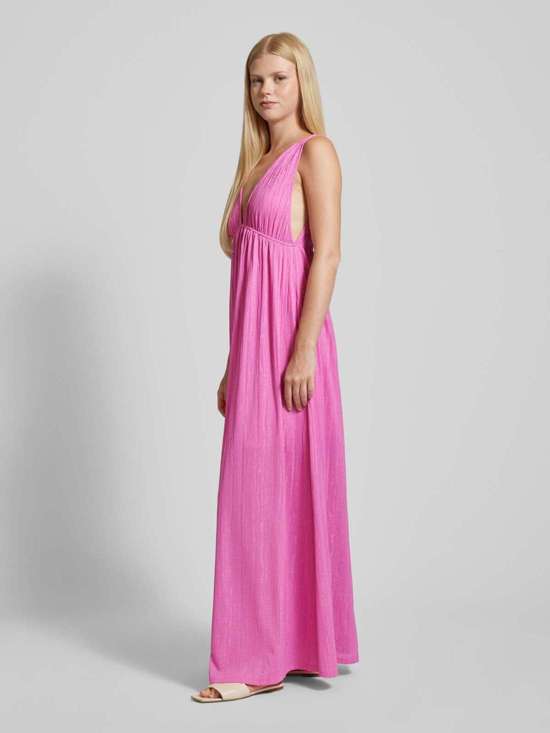 Платье-макси со структурированным узором Deep