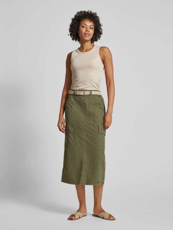 Юбка-миди с накладными карманами Breden