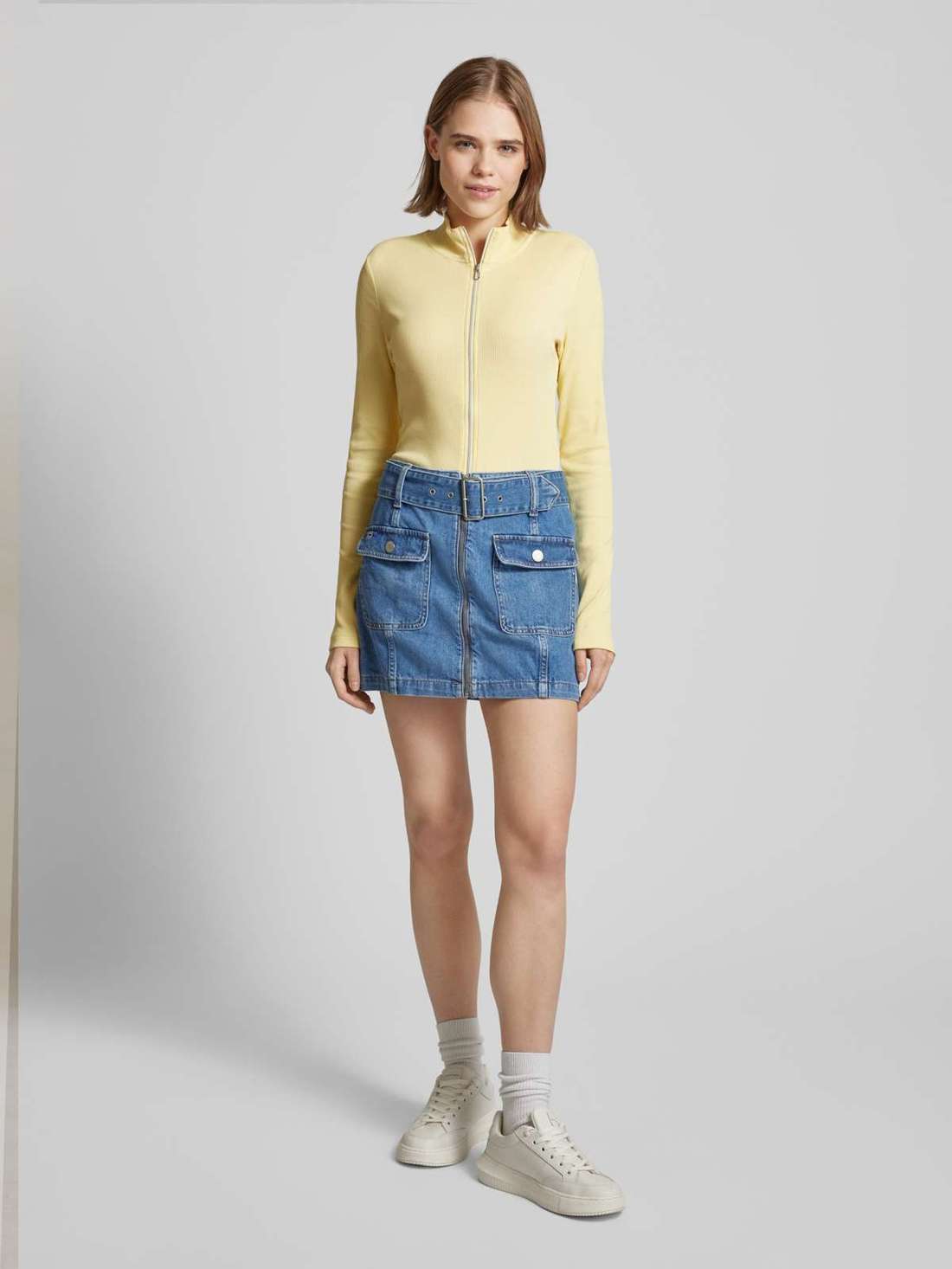 Толстовка в рубчик