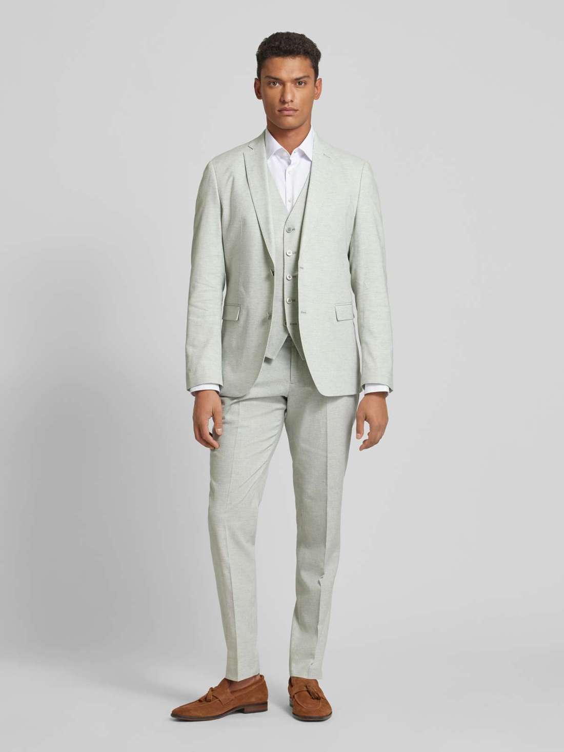 Льняной жакет с воротником с лацканами PURE