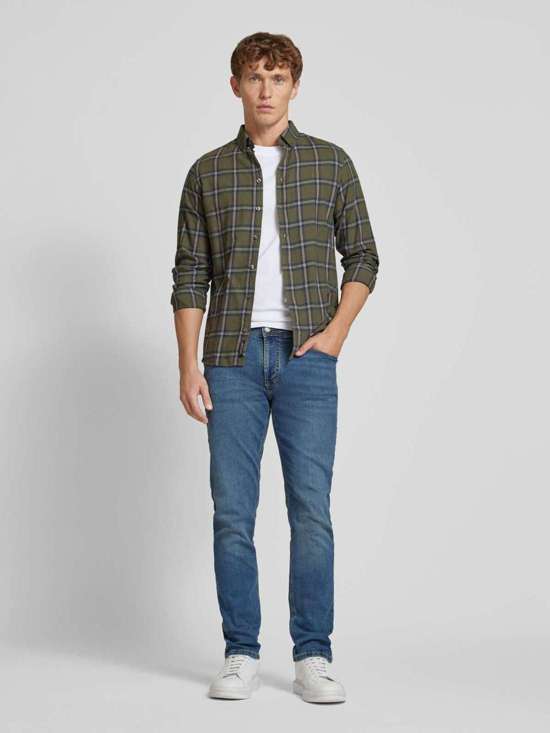 Повседневная рубашка стандартного кроя с воротником «Кент» Anton