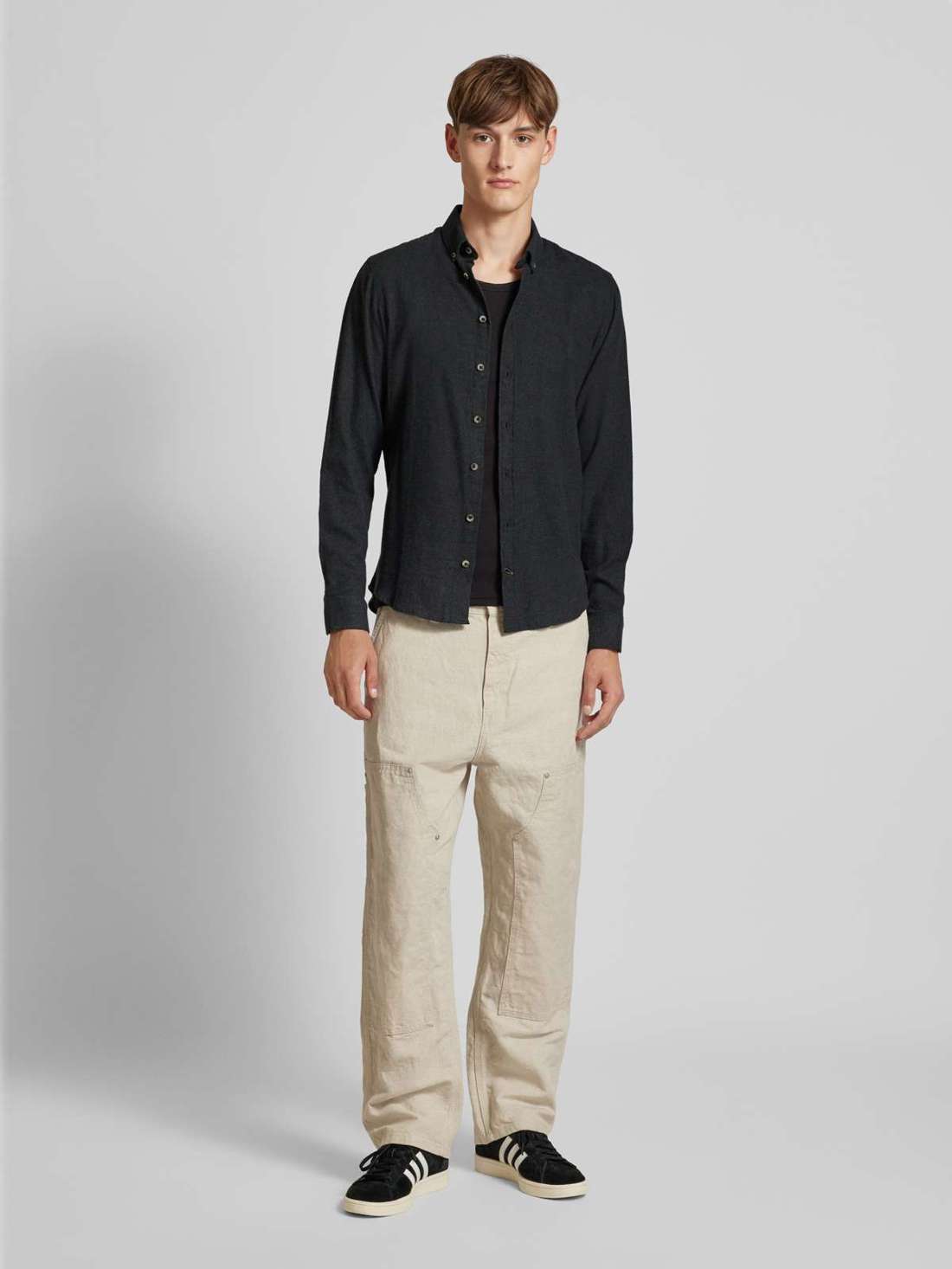 Повседневная рубашка с отложным воротником Burley