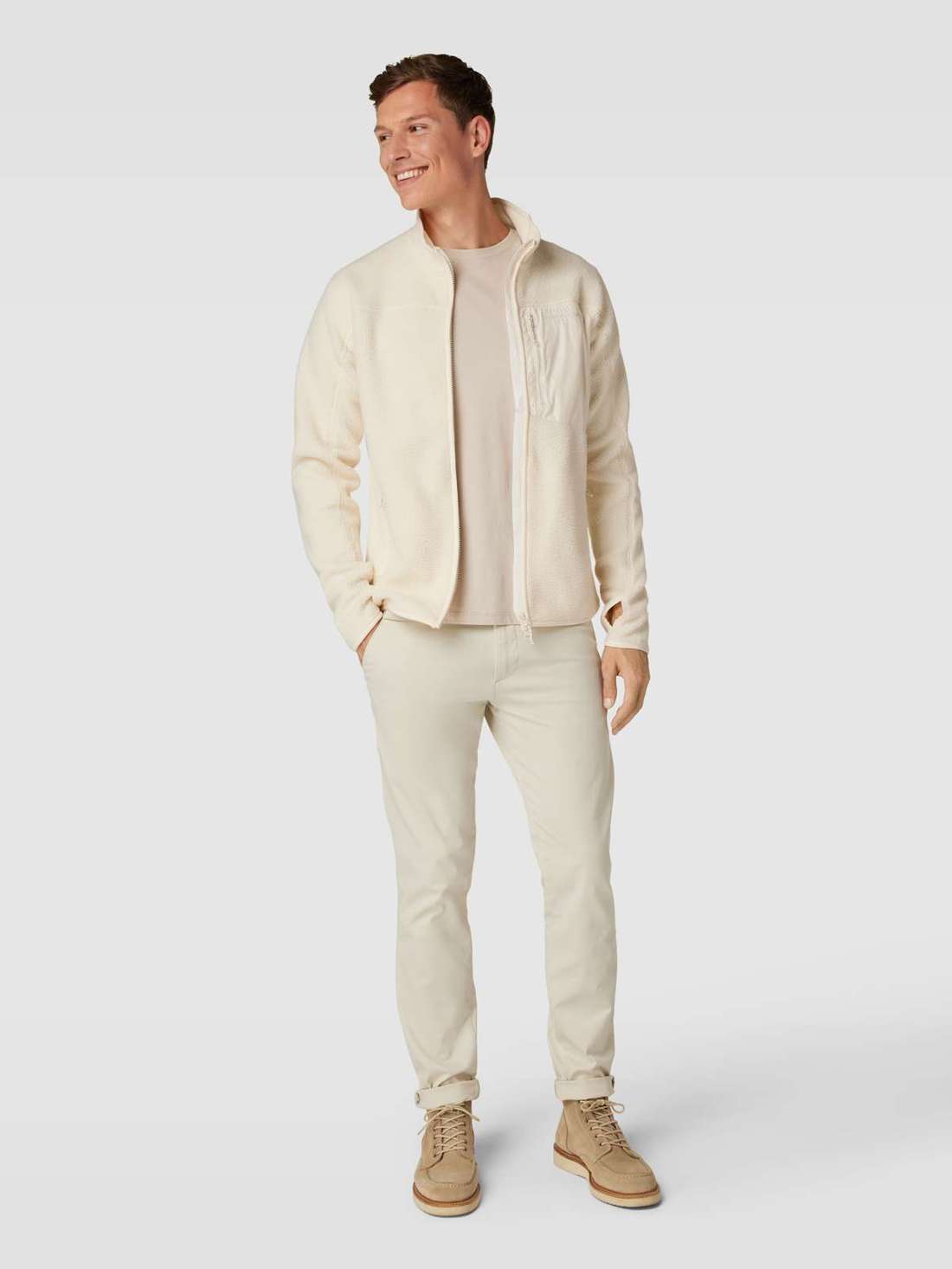 Флисовая куртка с нагрудным карманом Pile