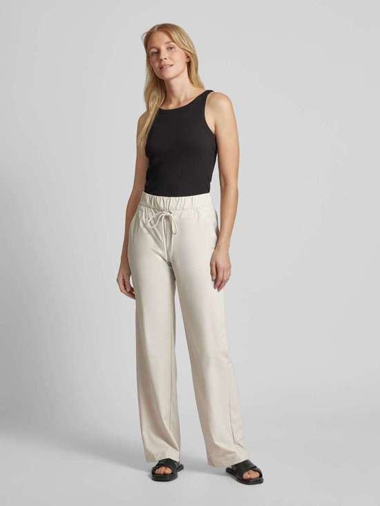 Брюки свободного кроя с кулиской