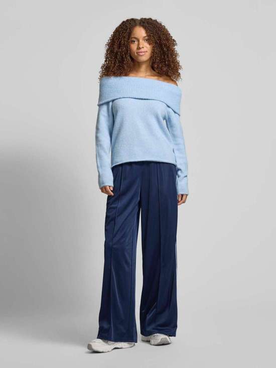 Широкие тренировочные брюки с контрастными полосками GRACE