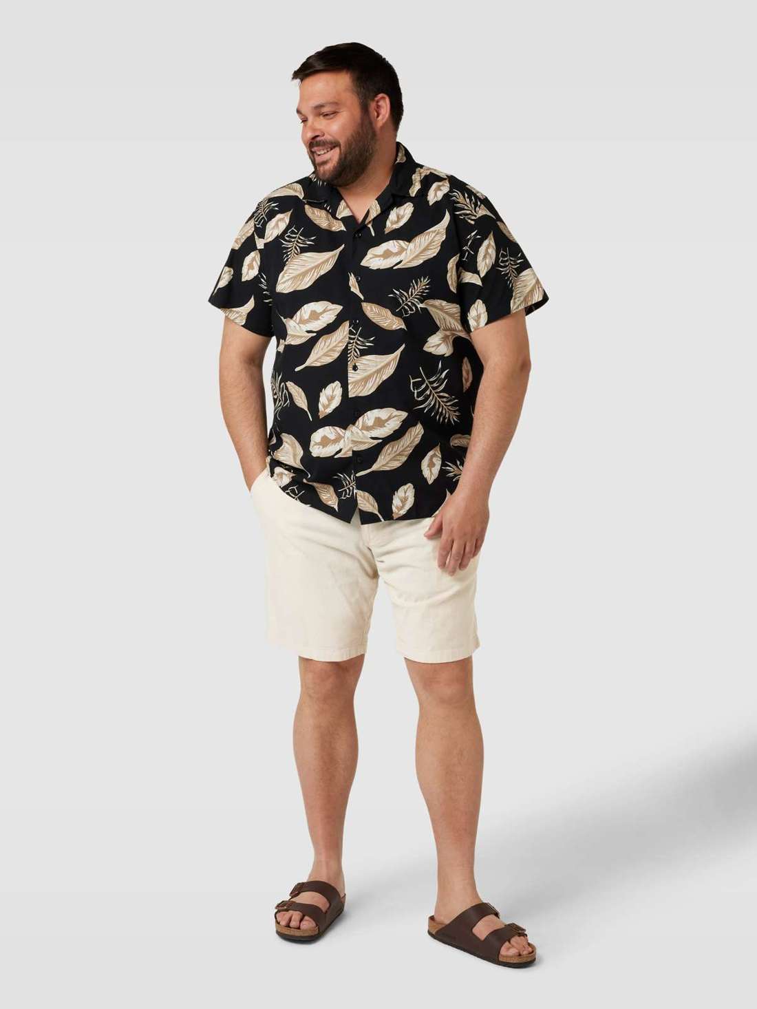 Шорты PLUS SIZE RegularFit из льна DAVE