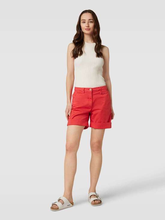 Бермуды прямого кроя с металлизированной подвеской JACQUELINE