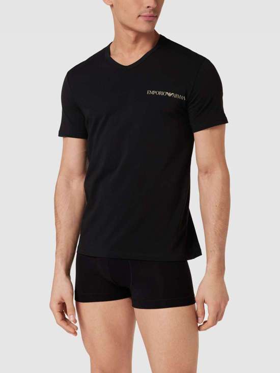 Футболка с принтом этикетки в упаковке 2 шт