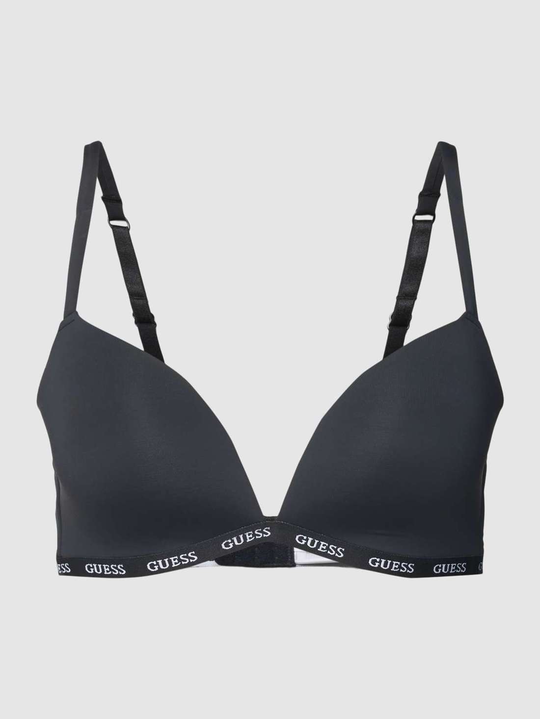 Бюстгальтер с эластичным поясом с логотипом