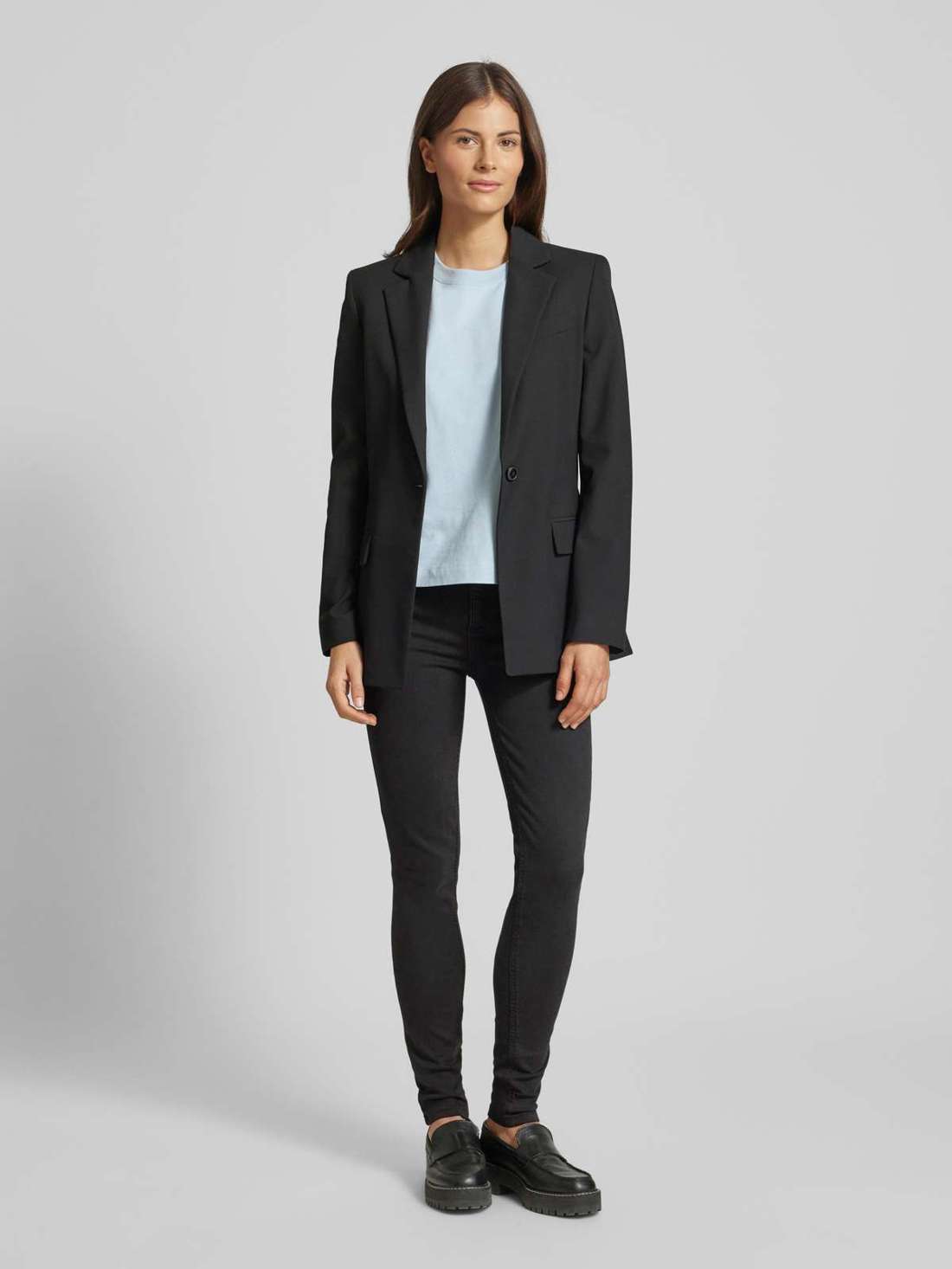 Джинсы скинни с пятью карманами DEVINE