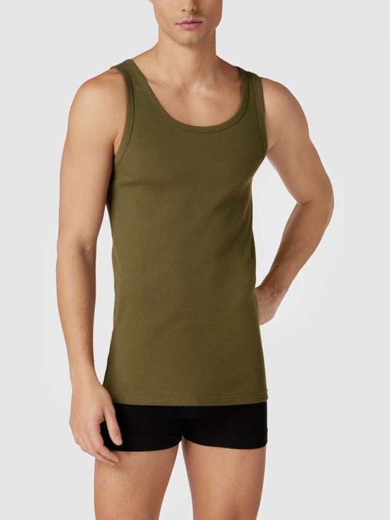 Комплект из двух топов без рукавов с логотипом