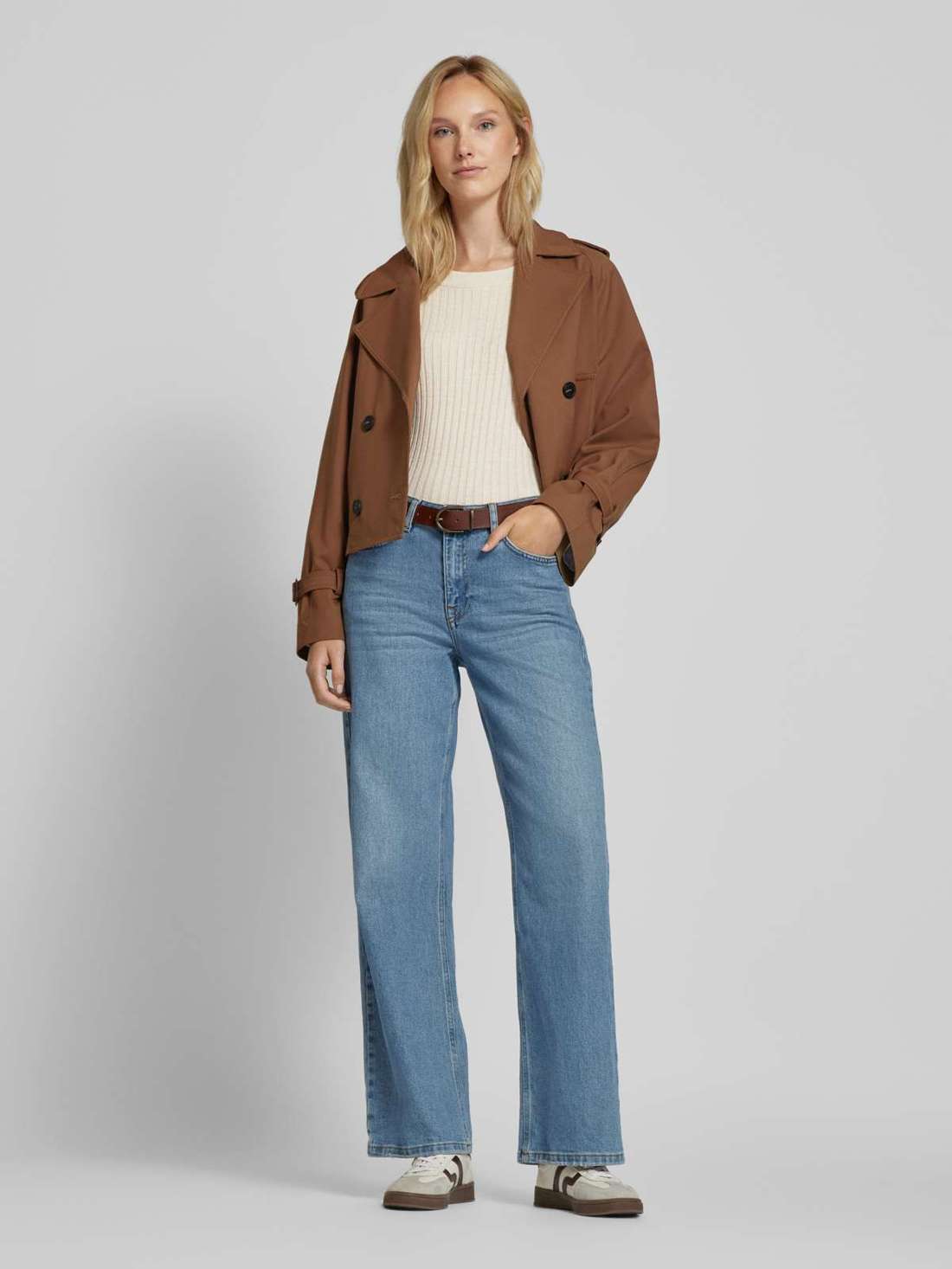 Вязаный свитер с рукавом 1/2 FETIMA