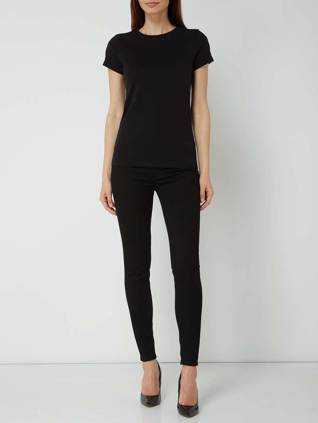 футболка с круглым вырезом The Plain