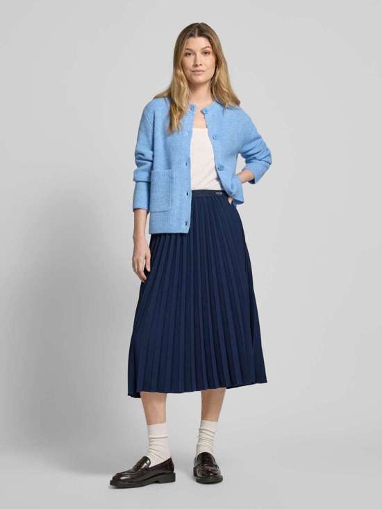 Юбка-миди со складками-коробками