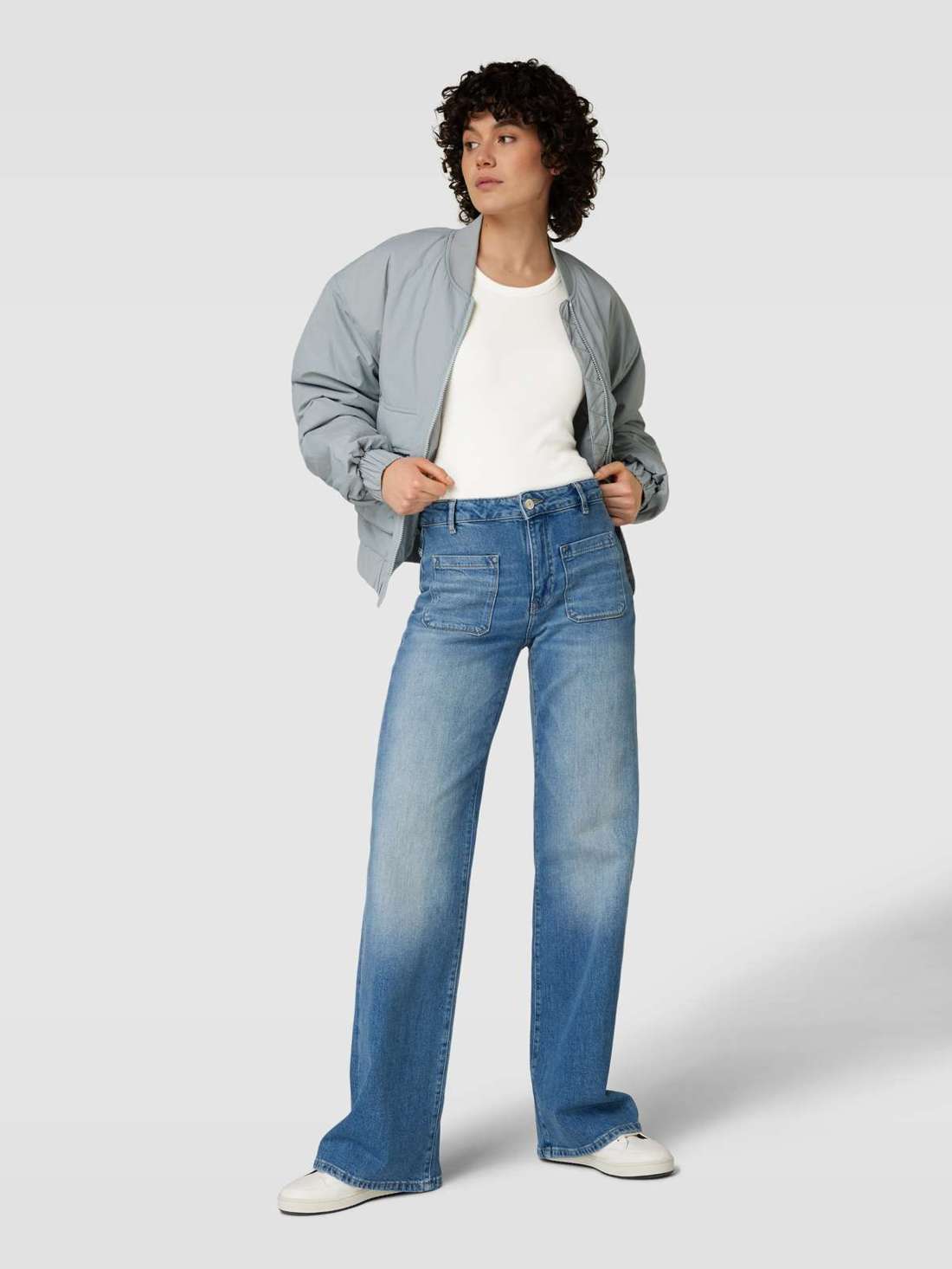 Майка с ребристым узором Hizamond