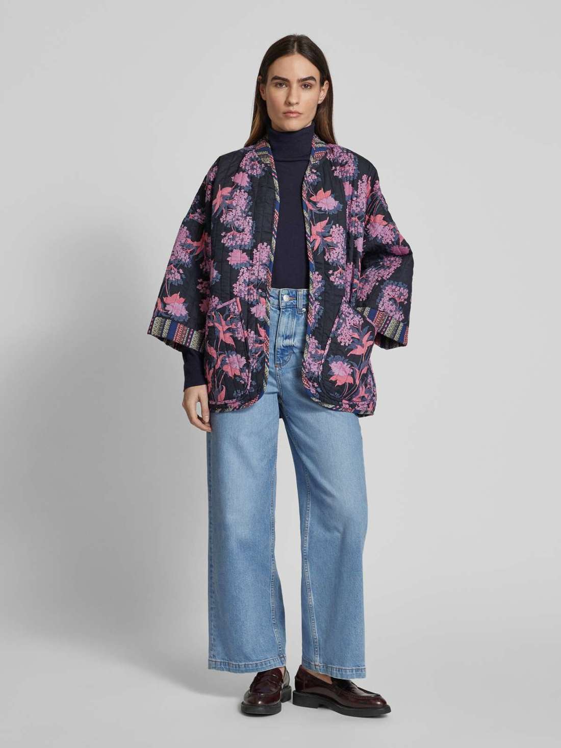 Стеганая куртка с накладными карманами Lulu