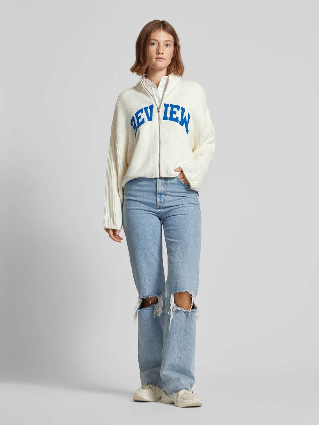 Кардиган на молнии