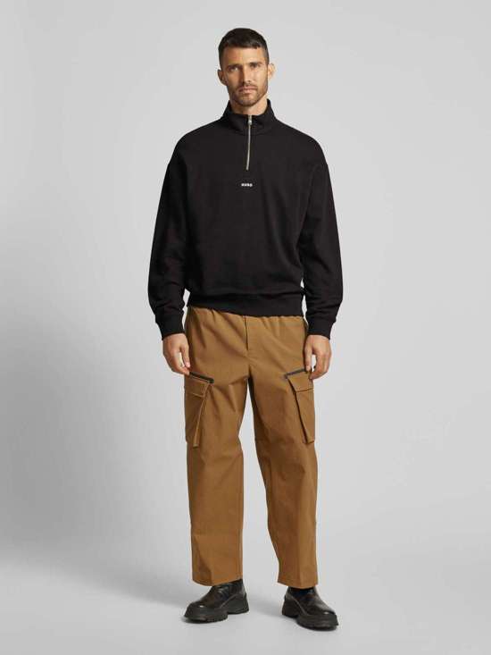 толстовка с воротником Troyer "Durty"