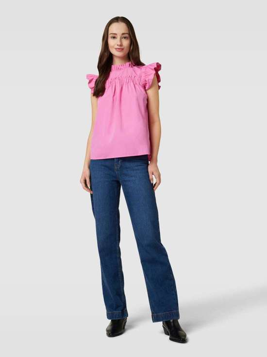 Блуза с воланами на рукавах Roswita