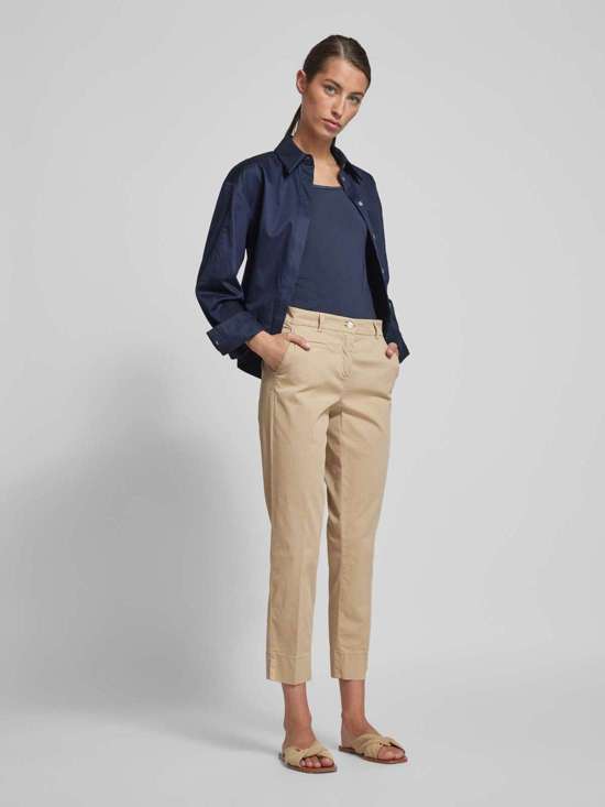 Тканевые брюки стандартного кроя с прорезным карманом Stella