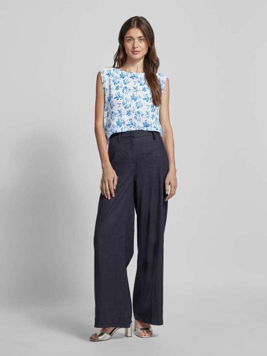 Блузка-рубашка со сплошным узором