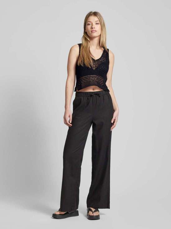 Вязаный топ с кружевным узором LAIKA