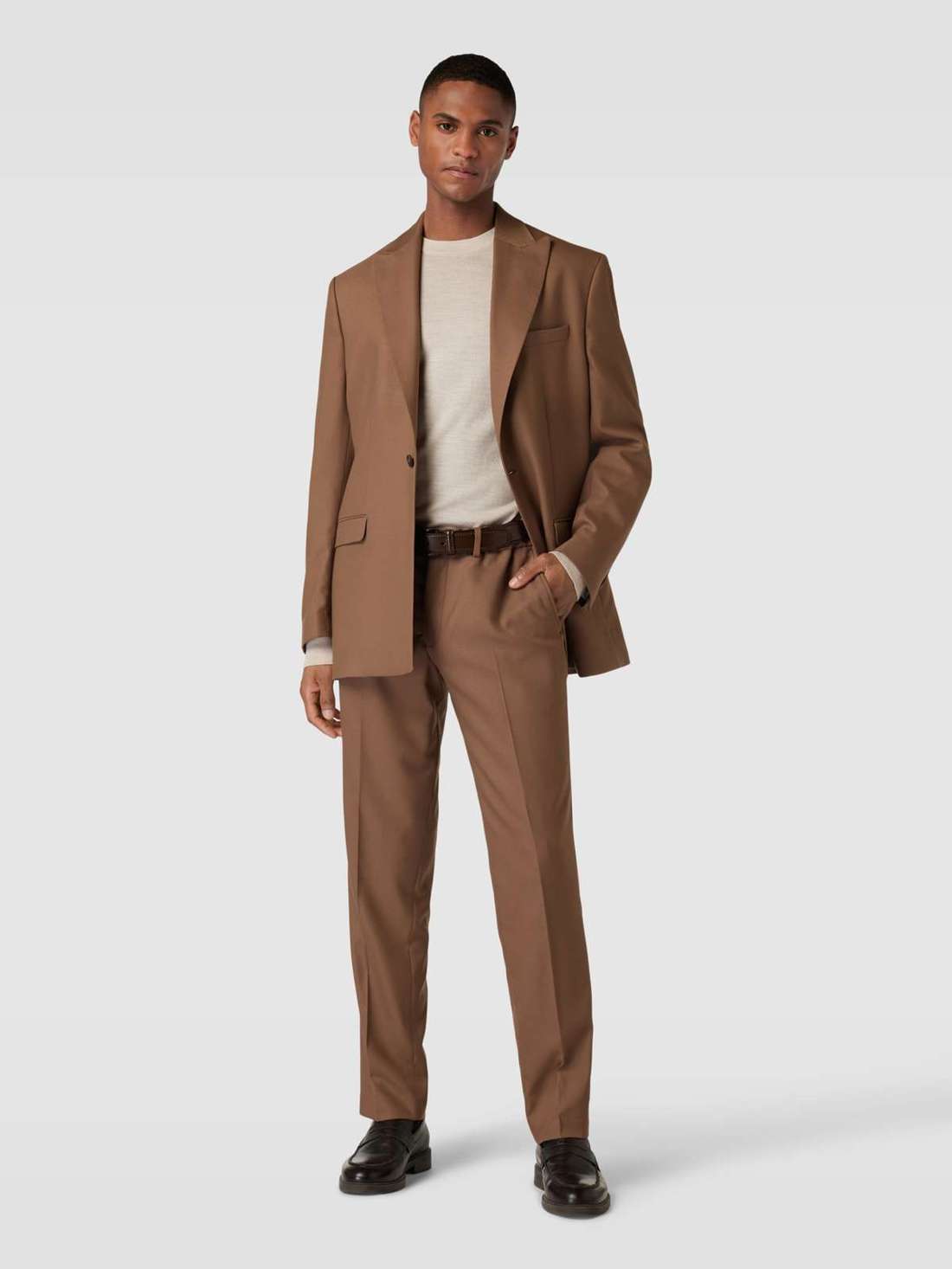 Тканевые брюки с эластичным поясом SKYE