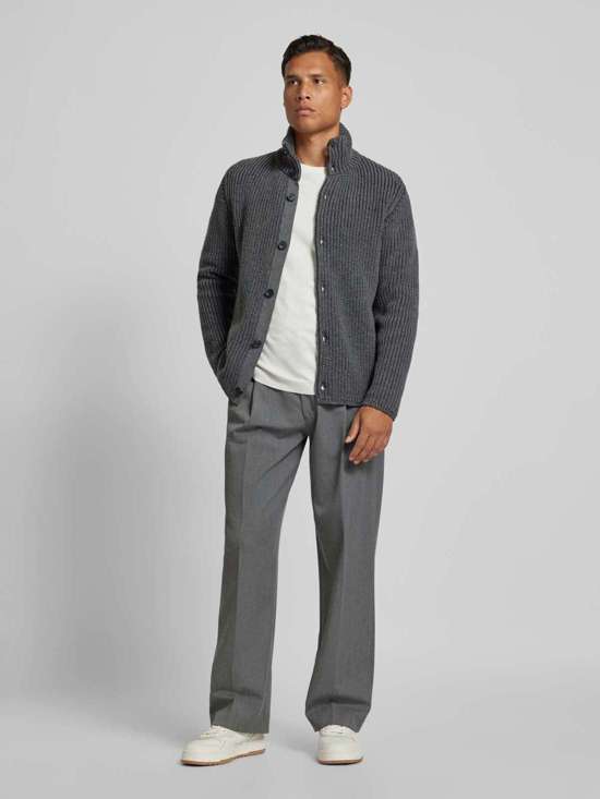 Кардиган обычного кроя из смеси органического хлопка и натуральной шерсти