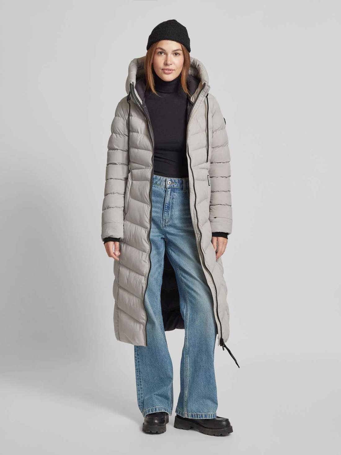 Стеганое пальто на двусторонней молнии INGRAM3 MATT