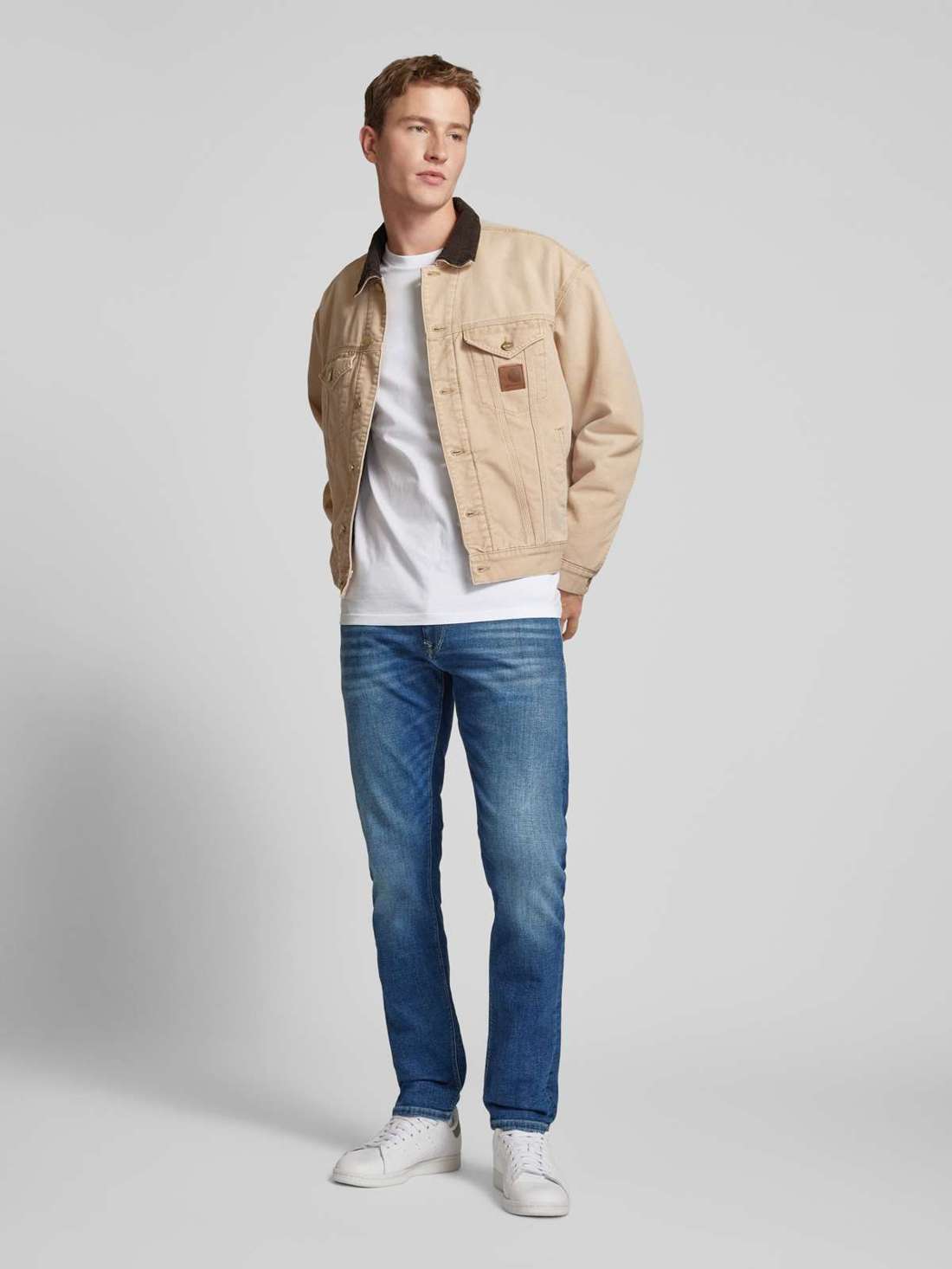 Джинсы узкого кроя с пятью карманами, дизайн «MIKE» STANLEY