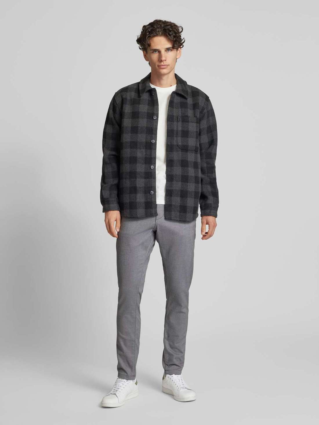 Узкие брюки чиносы с задними карманами Bronson