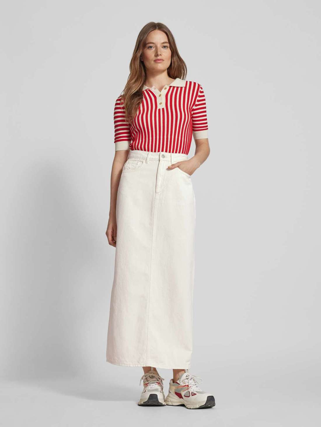 Юбка макси с пятью карманами GRACIA