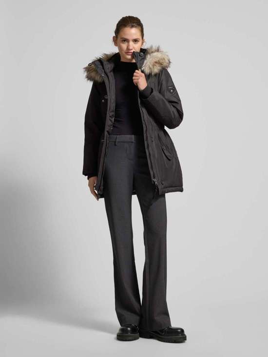 Классическая парка с отделкой из искусственного меха IRIS