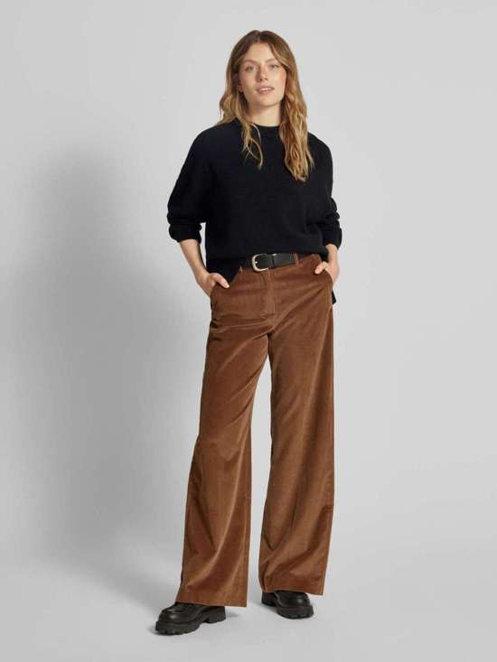 Вязаный свитер с круглым вырезом LIZIELA