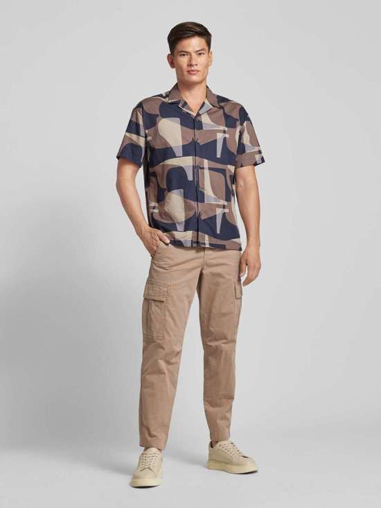 Брюки-карго с нашивкой-лейблом Sisla