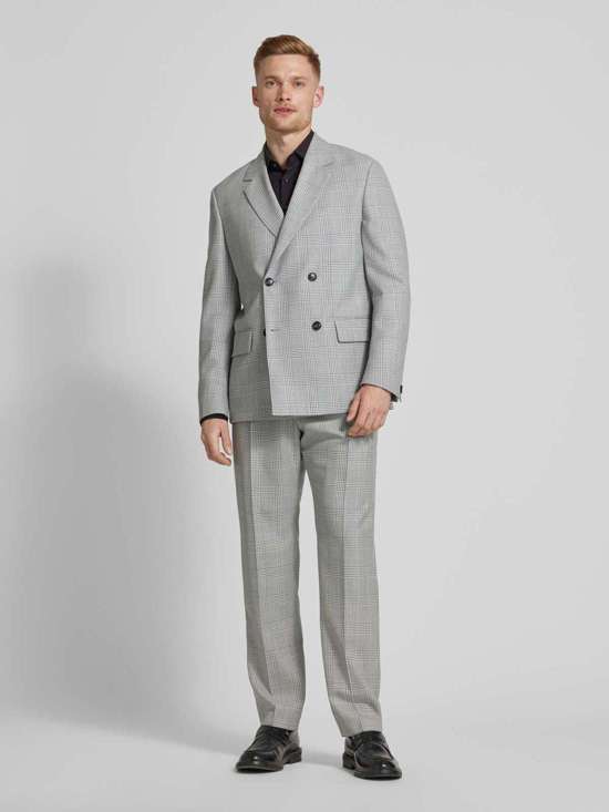 Брюки Glen в клетку из вискозы Peter